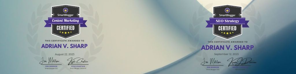 SmartBlogger Certified